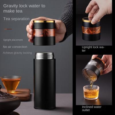 Smart LED tea thermos